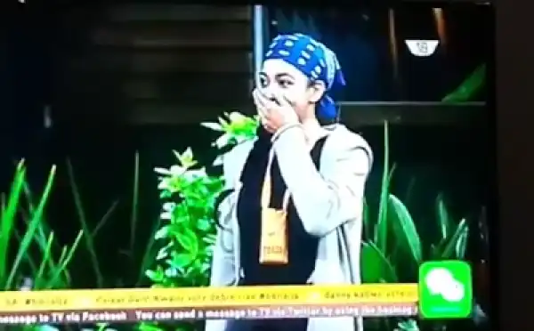 #BBNaija: T-Boss Cannot Recite The National Anthem, Nigerians Come For Her
